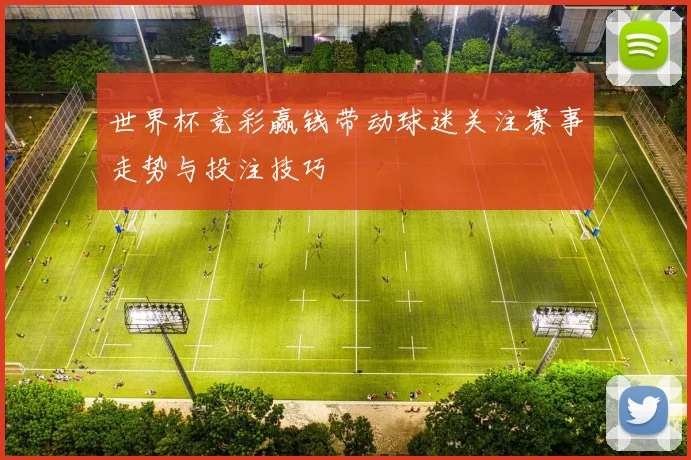 世界杯竞彩赢钱带动球迷关注赛事走势与投注技巧